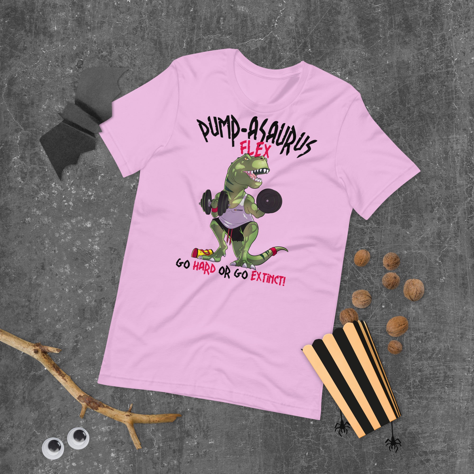 Pump-Asaurus Rex DarkUnisex t-shirt