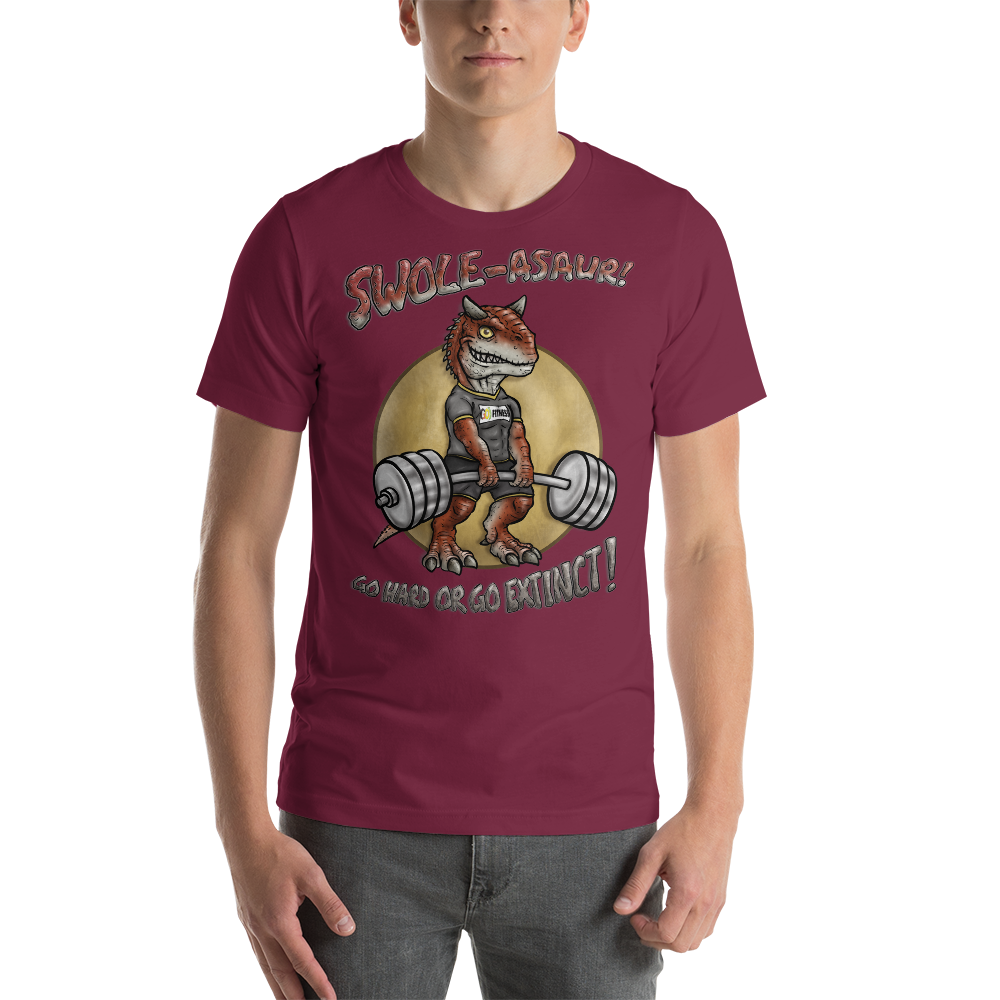 Swole-asour - Red -Short-sleeve unisex t-shirt