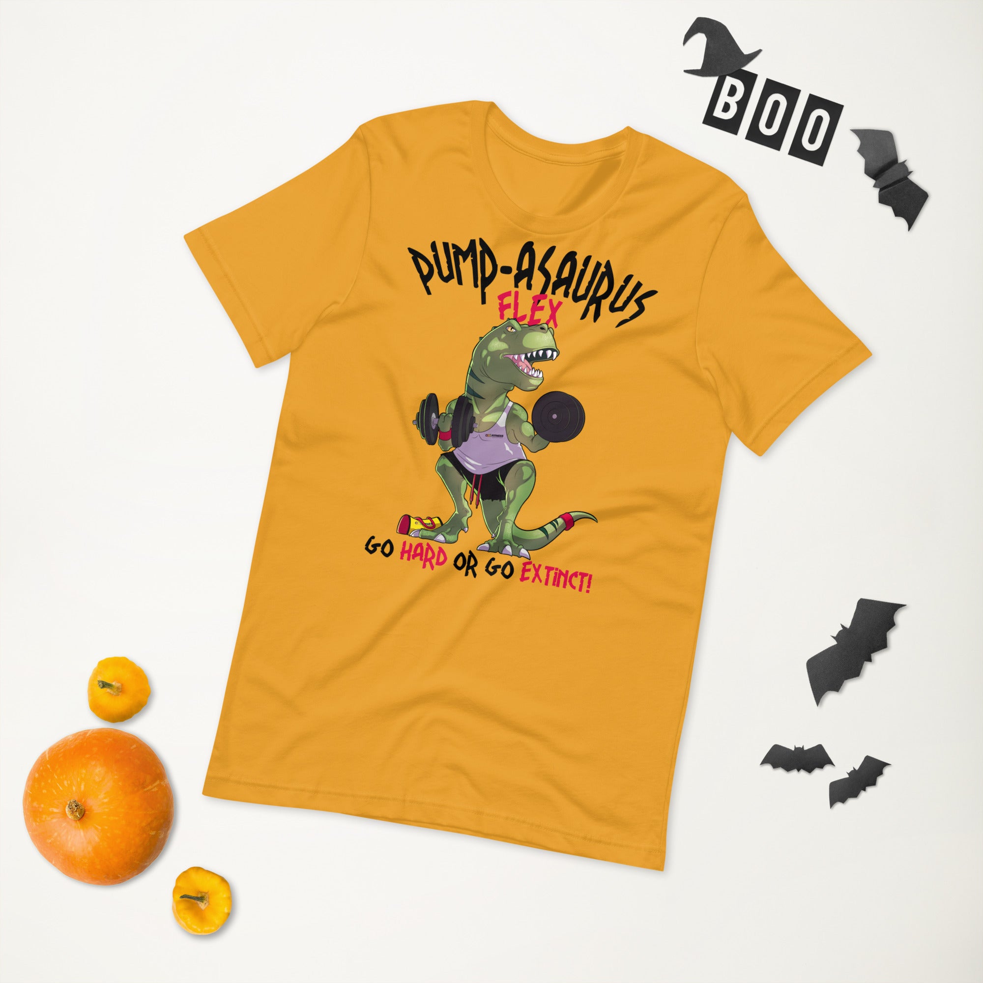 Pump-Asaurus Rex DarkUnisex t-shirt