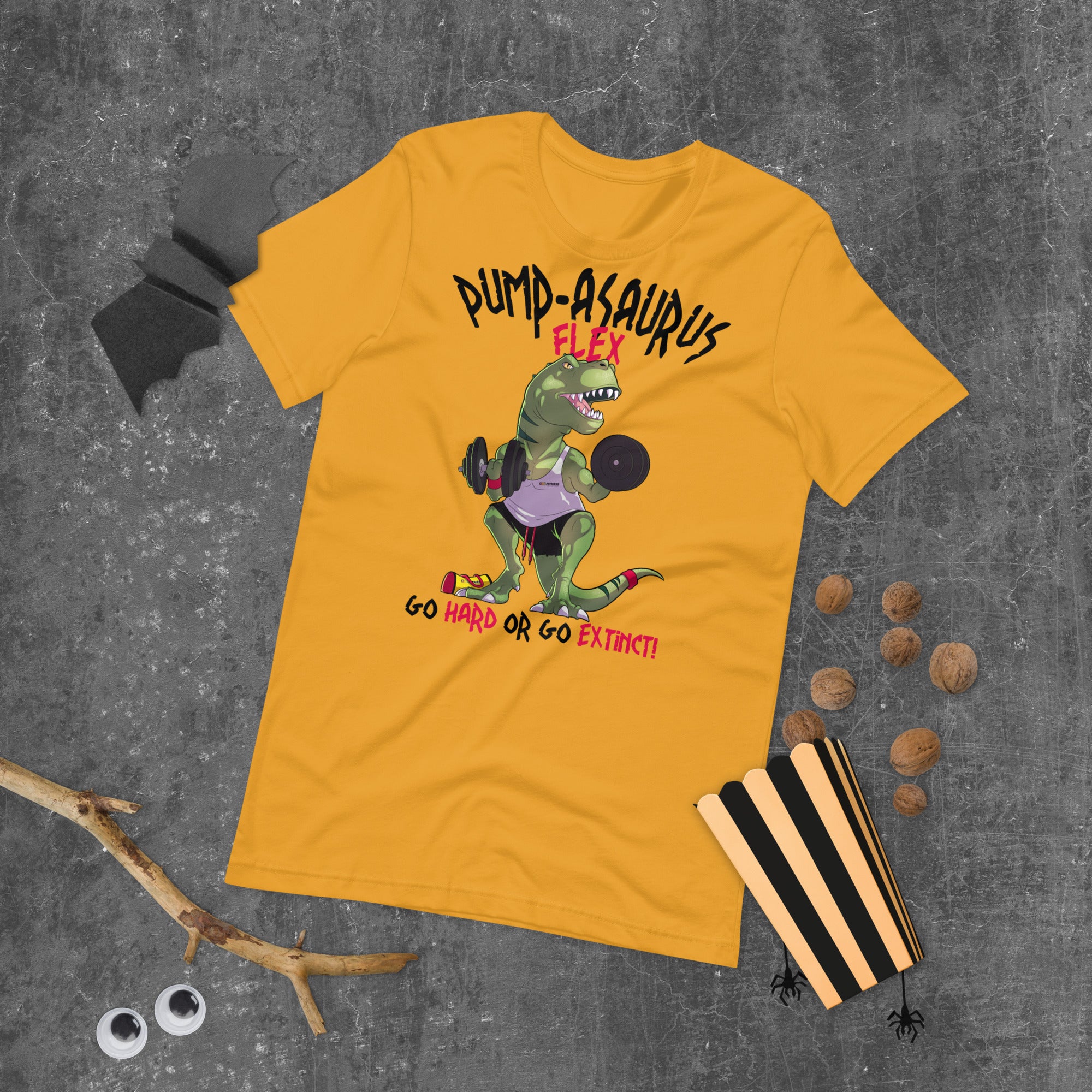 Pump-Asaurus Rex DarkUnisex t-shirt