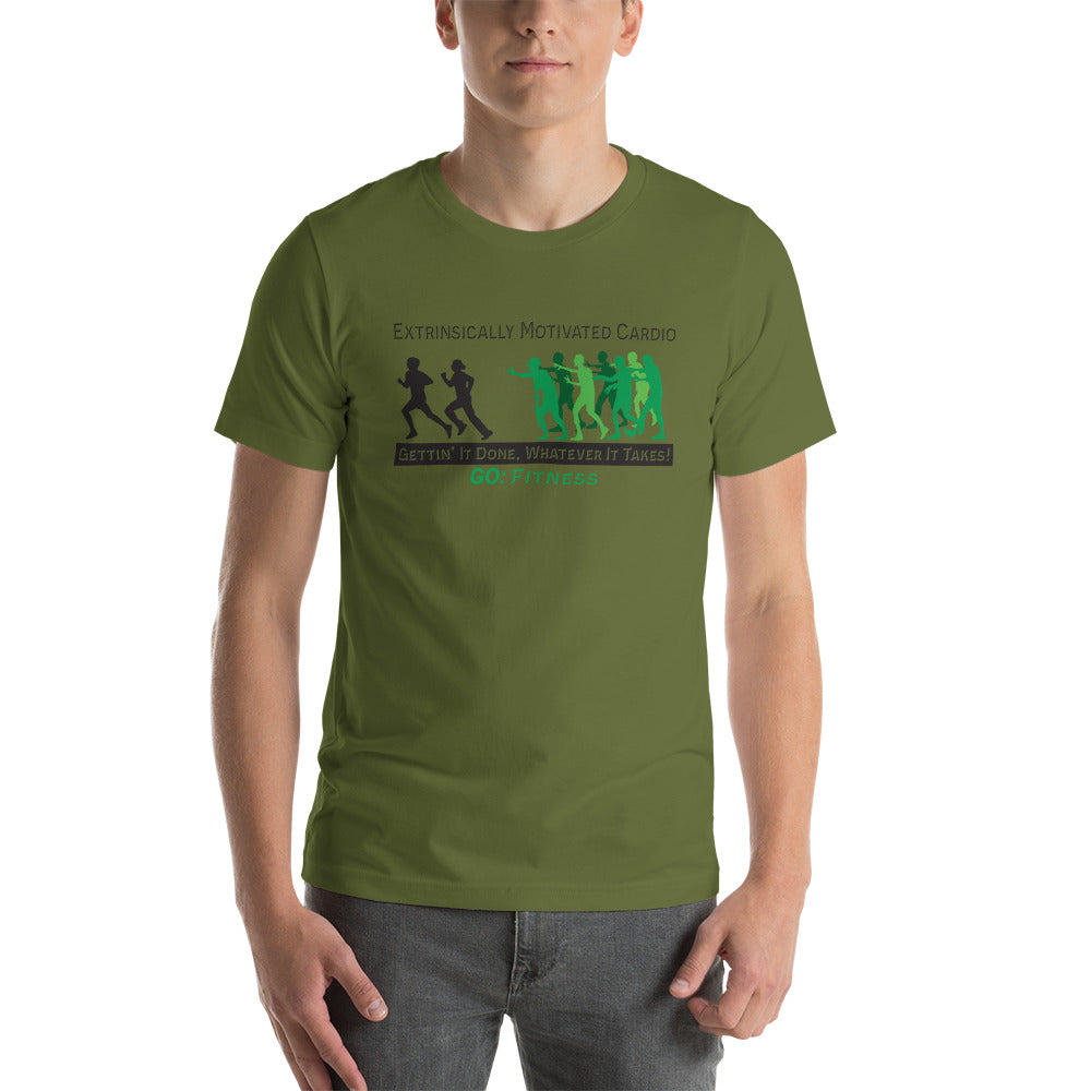 Extrinsically Motivated Cardio - Zombie - Short-sleeve unisex t-shirt