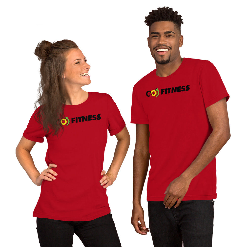 Go Fit Red Short-Sleeve Unisex T-Shirt