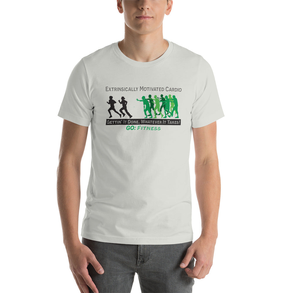 Extrinsically Motivated Cardio - Zombie - Short-sleeve unisex t-shirt
