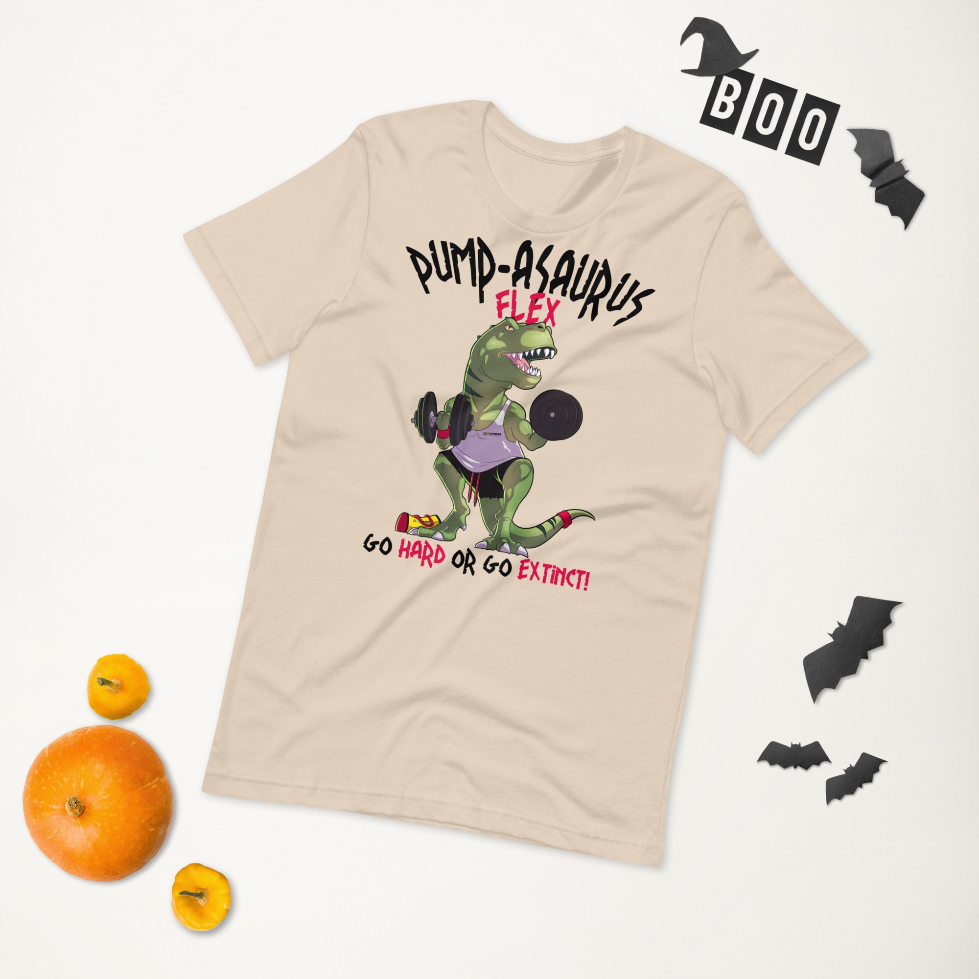 Pump-Asaurus Rex DarkUnisex t-shirt