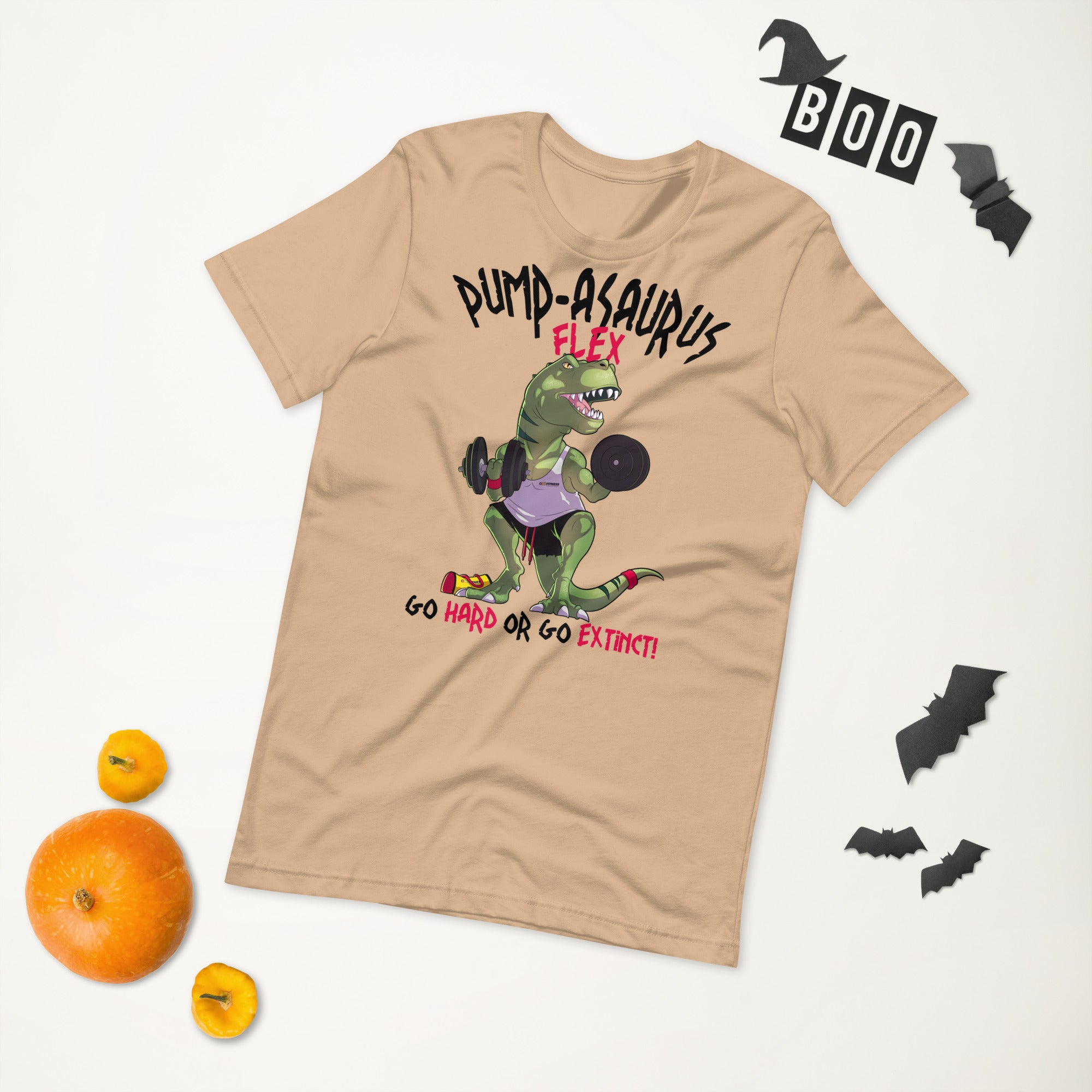 Pump-Asaurus Rex DarkUnisex t-shirt