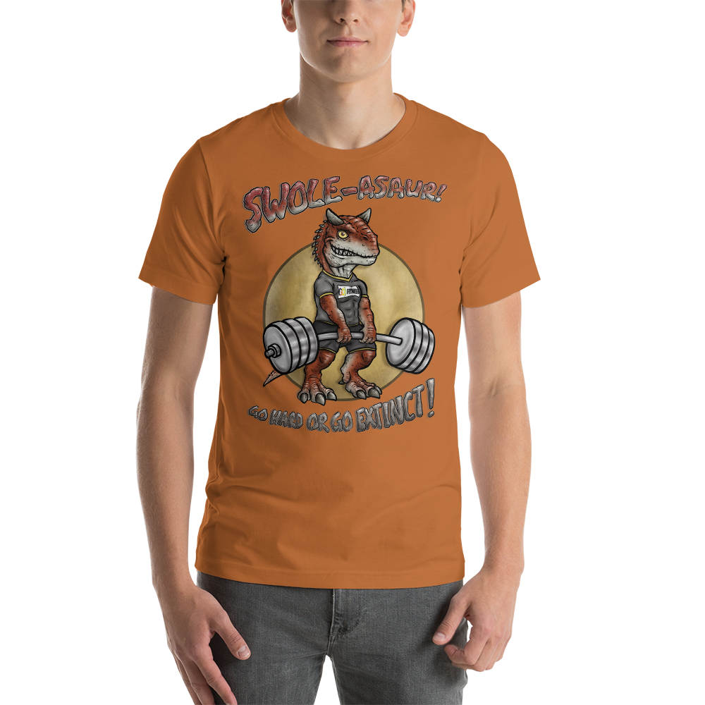 Swole-asour - Red -Short-sleeve unisex t-shirt