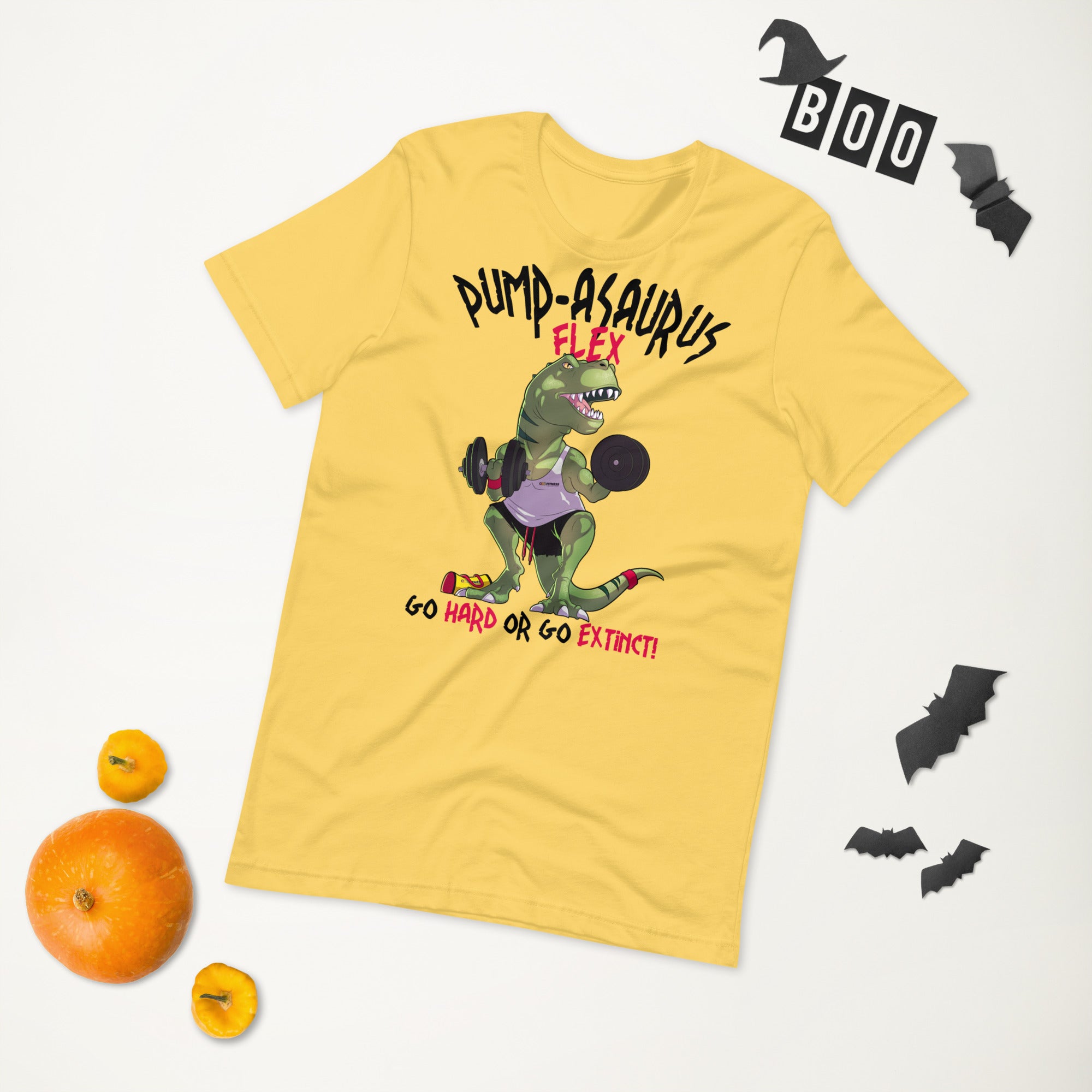 Pump-Asaurus Rex DarkUnisex t-shirt