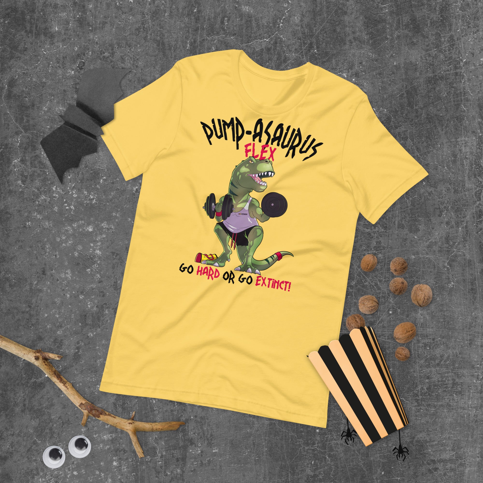 Pump-Asaurus Rex DarkUnisex t-shirt