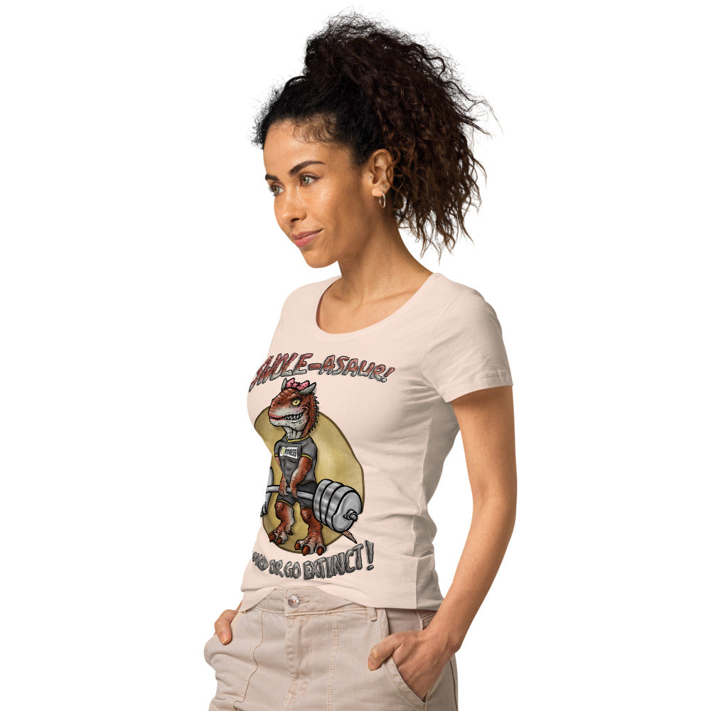 Swole-asour - Red - Women’s basic organic t-shirt