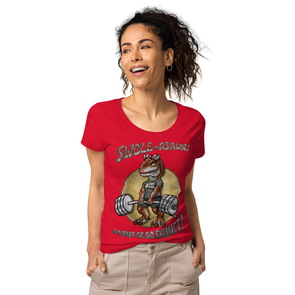 Swole-asour - Red - Women’s basic organic t-shirt