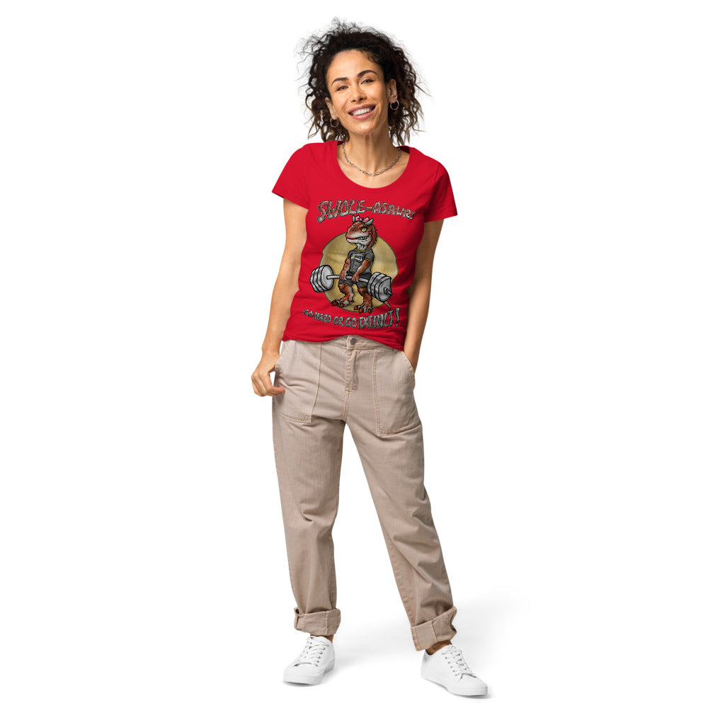 Swole-asour - Red - Women’s basic organic t-shirt