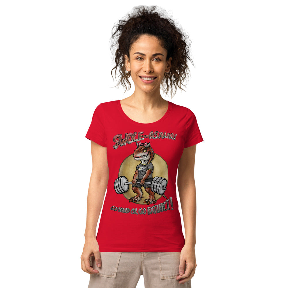 Swole-asour - Red - Women’s basic organic t-shirt