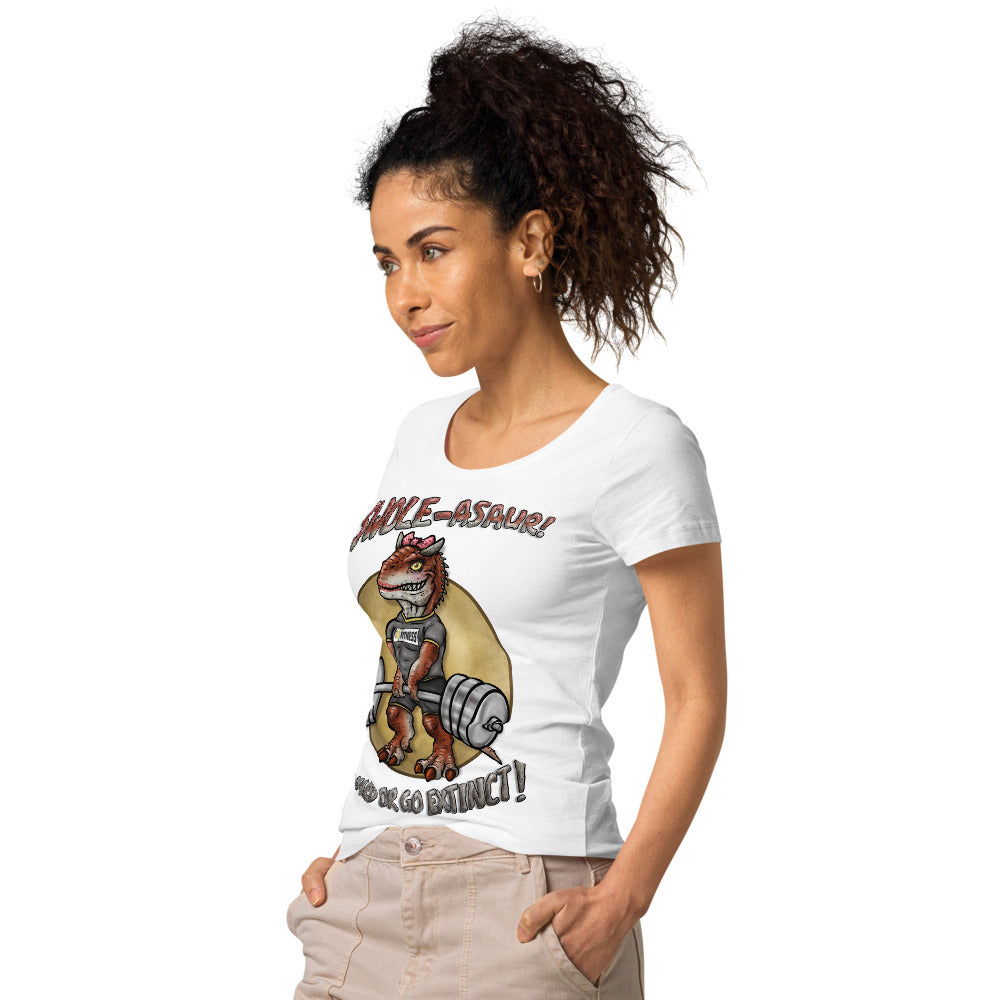 Swole-asour - Red - Women’s basic organic t-shirt