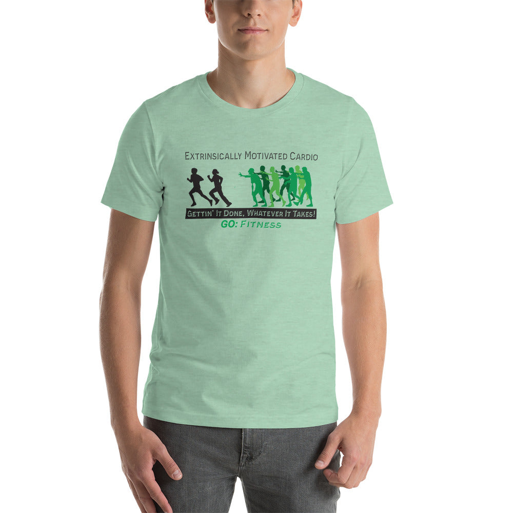 Extrinsically Motivated Cardio - Zombie - Short-sleeve unisex t-shirt