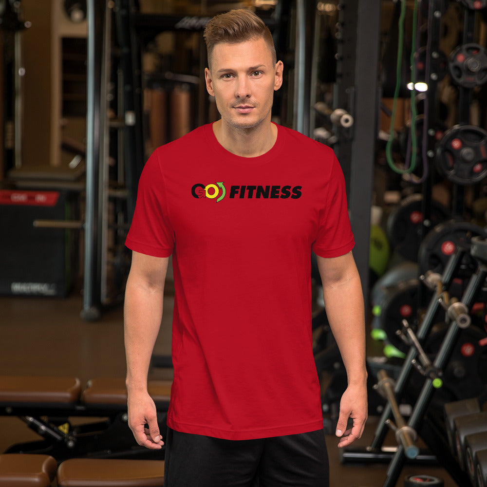 Go Fit Red Short-Sleeve Unisex T-Shirt