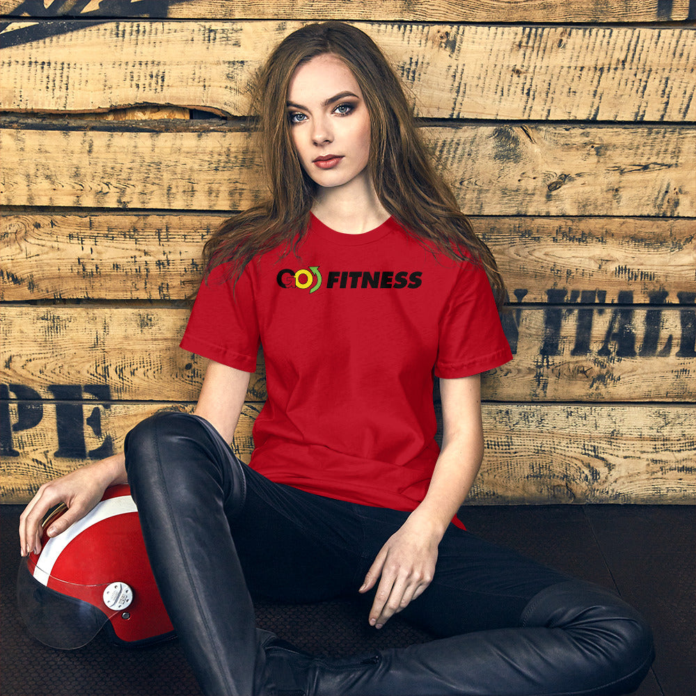 Go Fit Red Short-Sleeve Unisex T-Shirt