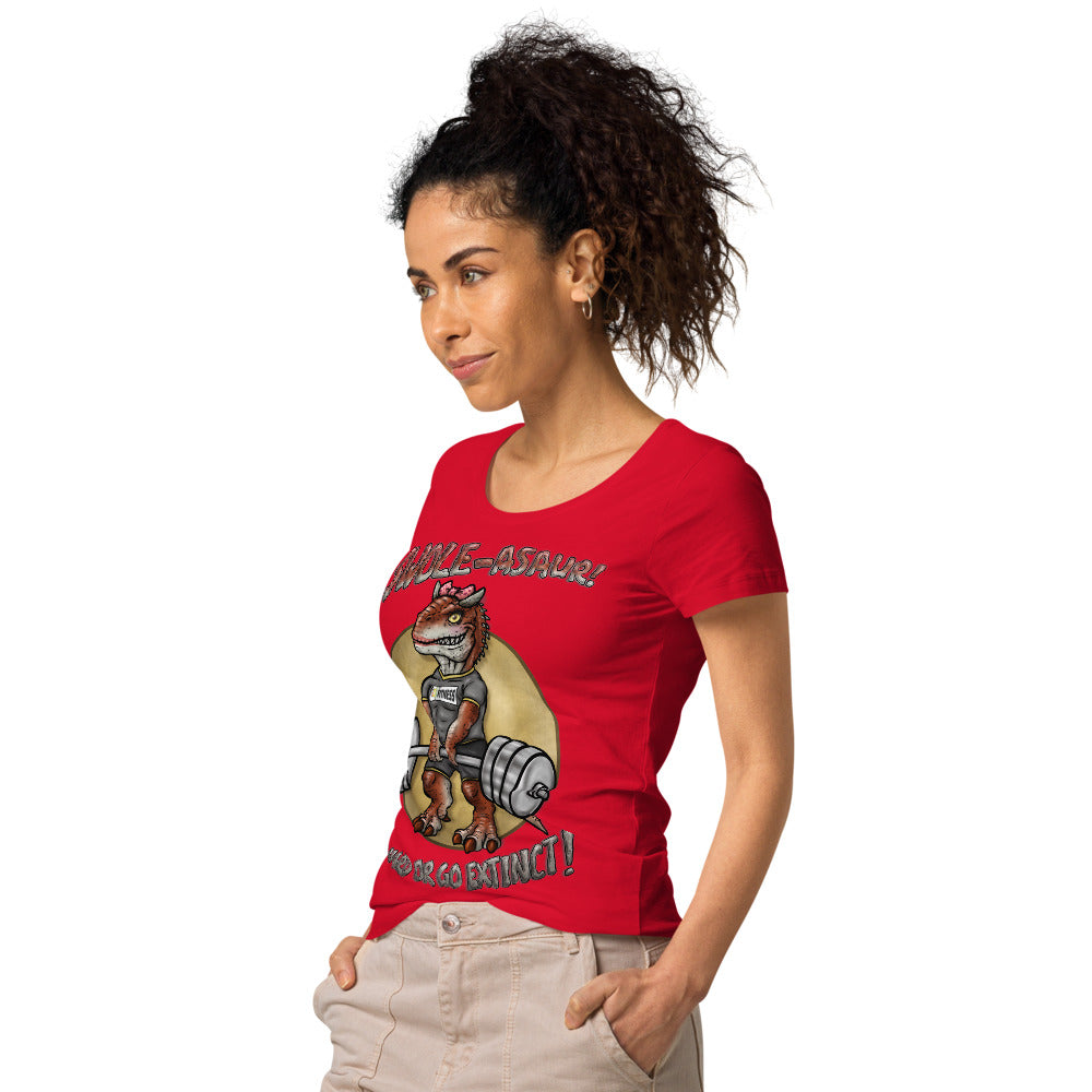 Swole-asour - Red - Women’s basic organic t-shirt
