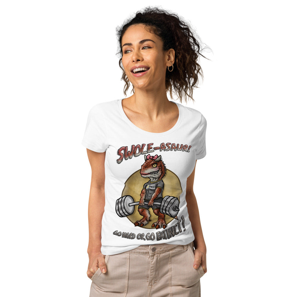 Swole-asour - Red - Women’s basic organic t-shirt